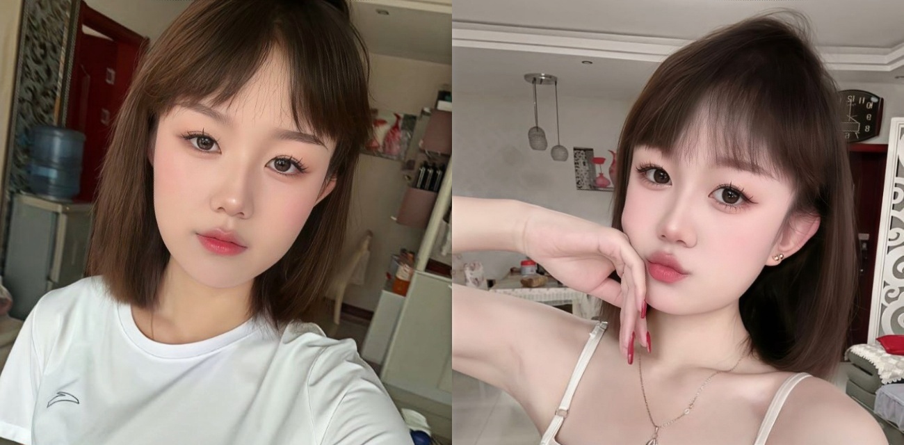 青岛清纯学生妹【高燕】私密视频曝光，白虎小穴嫩得出水大屌无套猛插淫水四溢